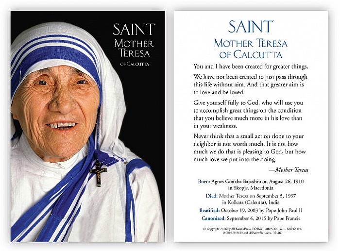 St. Mother Teresa of Calcutta